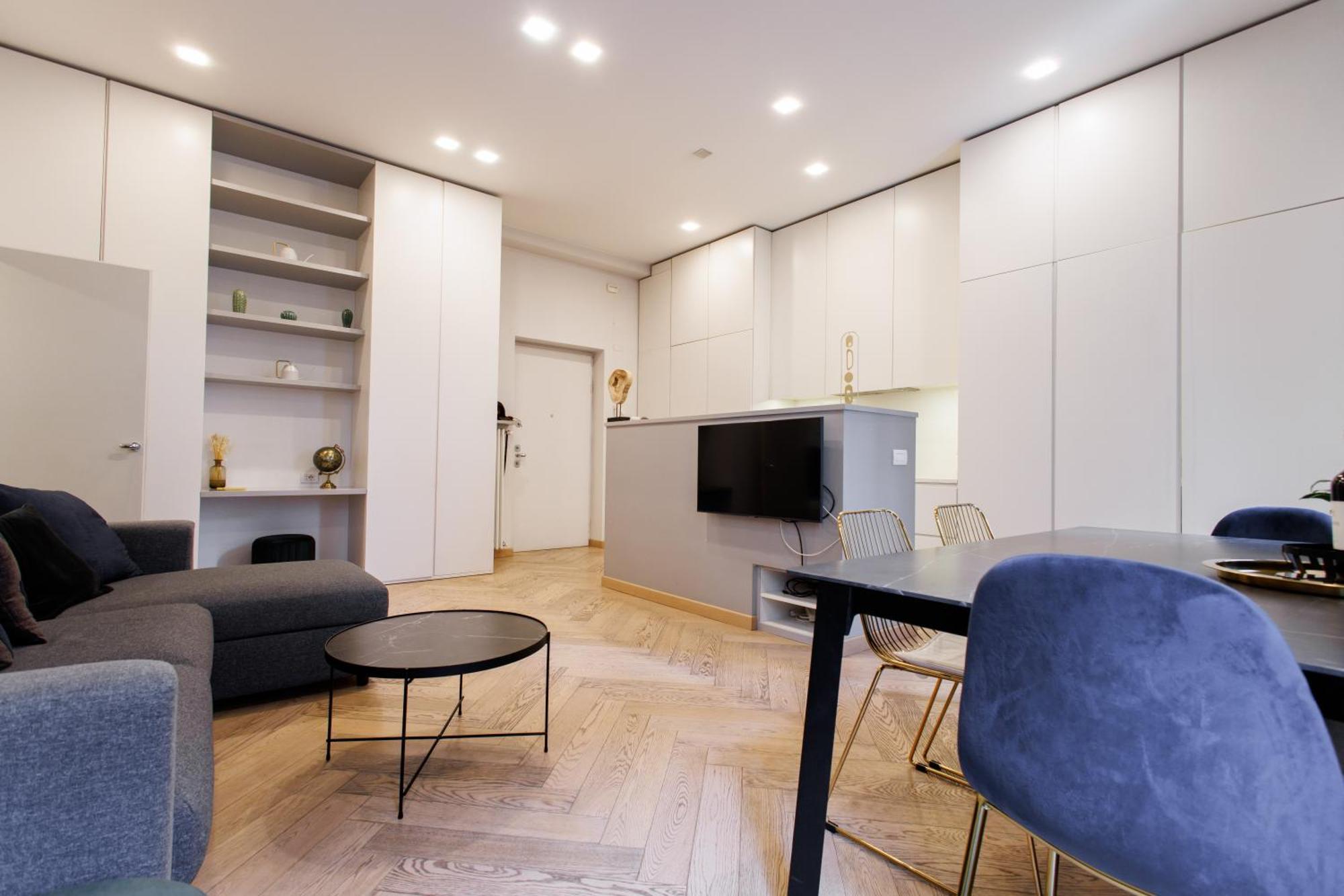 Gazzana Corner House Daire Milano Oda fotoğraf