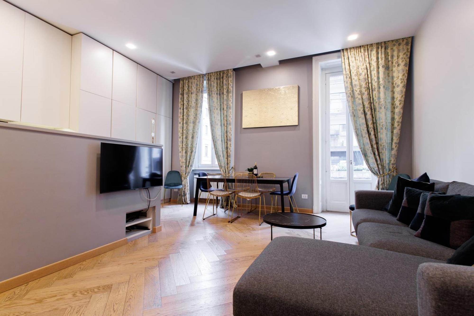 Gazzana Corner House Daire Milano Oda fotoğraf